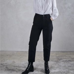 Esby Florence Pant, black moleskin, size 10